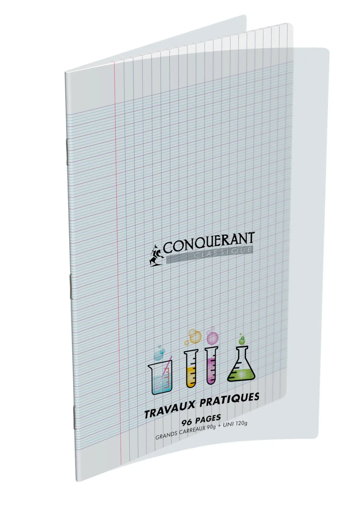 Cahier TP 96p Moyen format 21x29,7 piqué Calligraphe/Conquérant